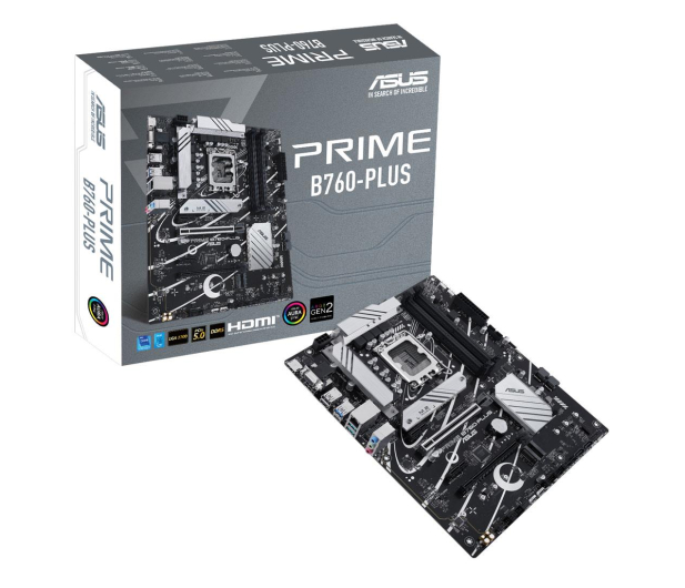 ASUS Płyta główna TUF GAMING B760-PLUS s1700 4DDR5 ATX PRIME B760-PLUS - 1234726 - zdjęcie